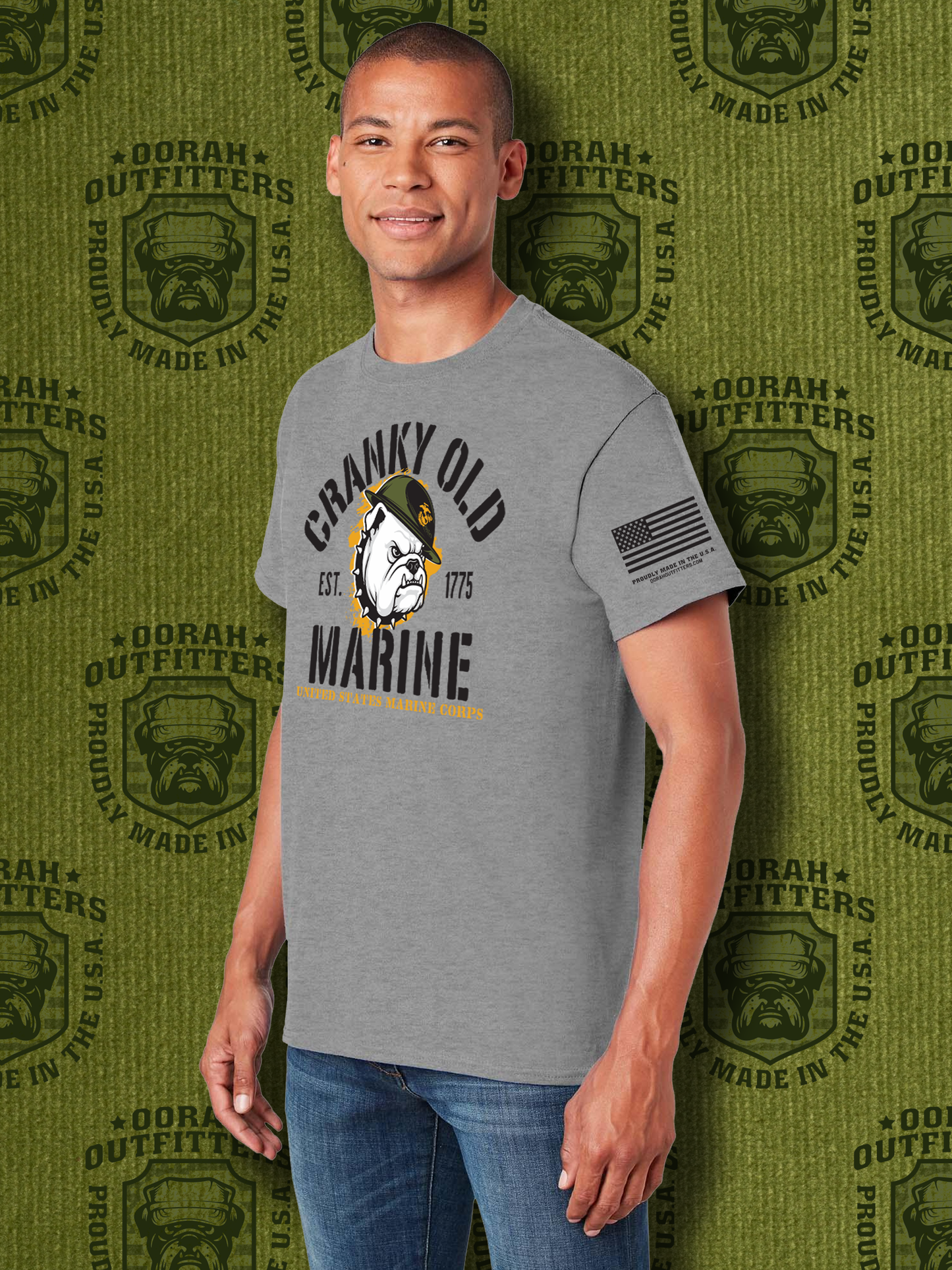 Oorah Outfitters Cranky Old Marine Softstyle® T-Shirt