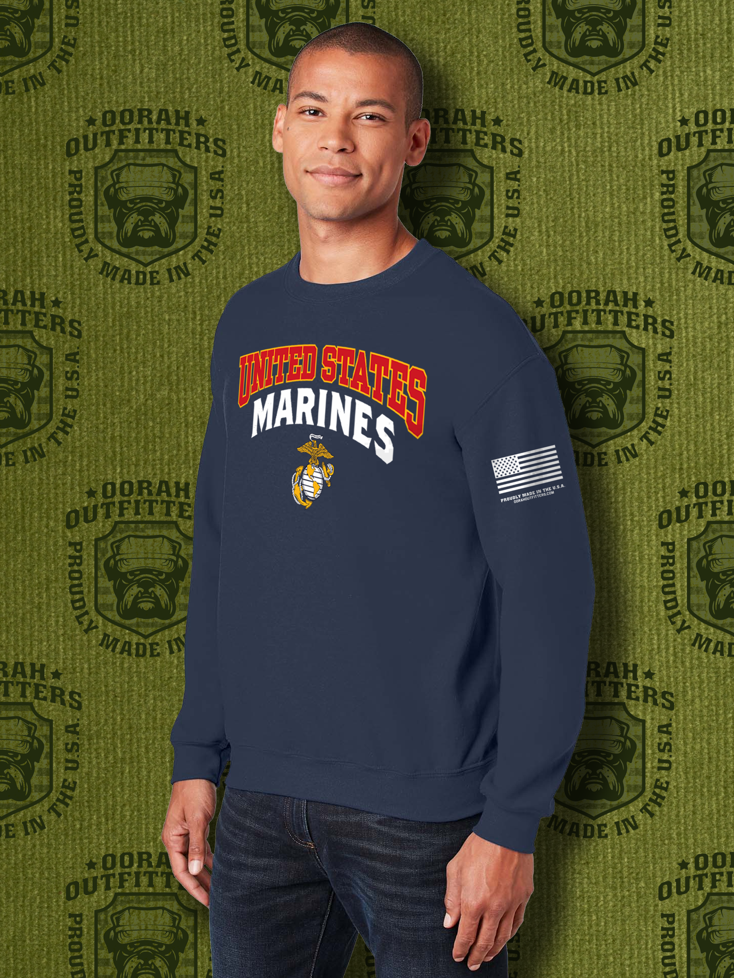 Oorah Outfitters USM EGA Heavy Blend™ Crewneck Sweatshirt