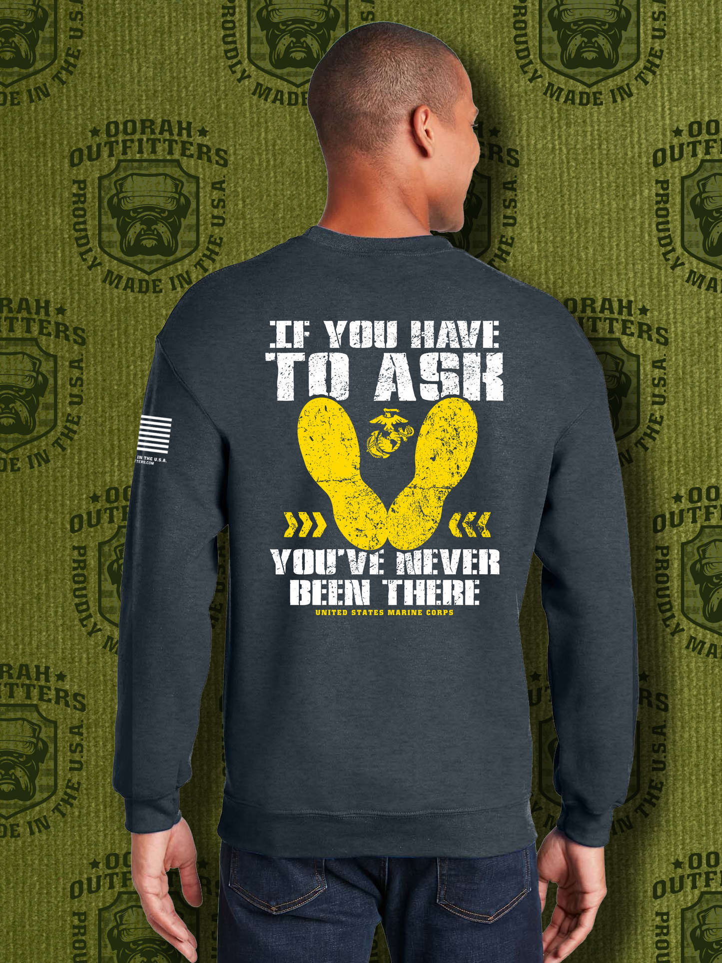 Oorah Outfitters Boot Camp Boots Heavy Blend™ Crewneck Sweatshirt