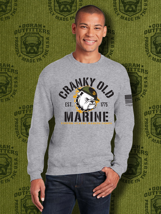 Oorah Outfitters Cranky Old Marine Heavy Blend™ Crewneck Sweatshirt