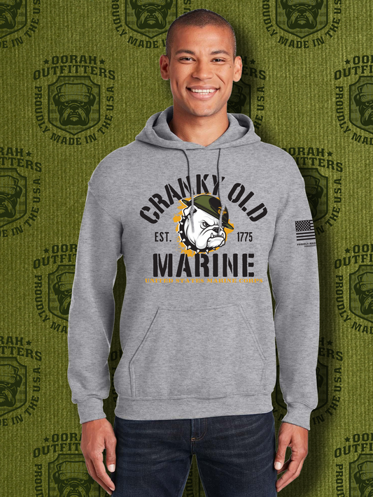 Oorah Outfitters Cranky Old Marine Blend™ Hooded Sweatshirt