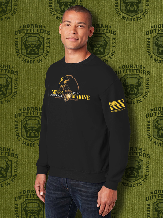 Oorah Outfitters Never Underestimate Heavy Blend™ Crewneck Sweatshirt