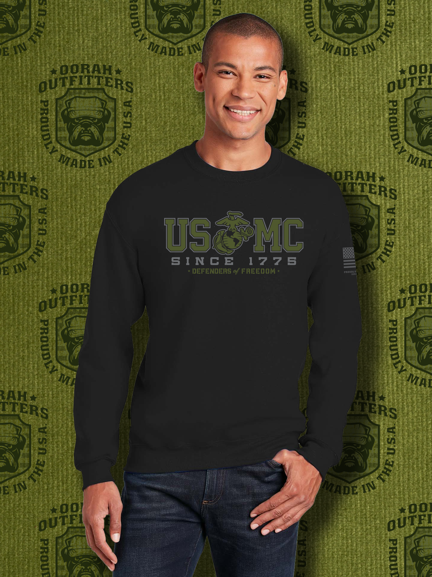 Oorah Outfitters US EGA MC Heavy Blend™ Crewneck Sweatshirt