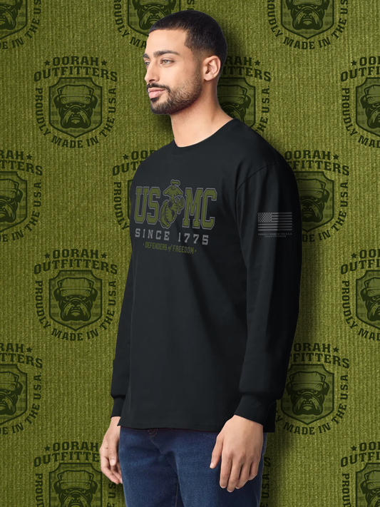 Oorah Outfitters US EGA MC Ultra Cotton® Long Sleeve T-Shirt