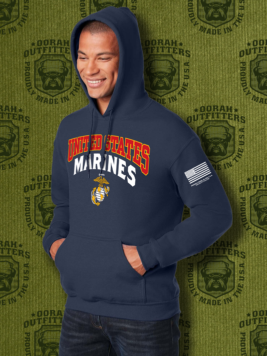 Oorah Outfitters USM EGA Heavy Blend™ Hooded Sweatshirt