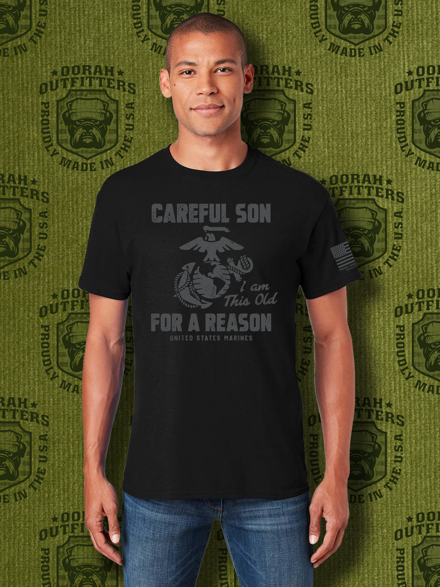 Oorah Outfitters USMC Careful Son Softstyle® T-Shirt