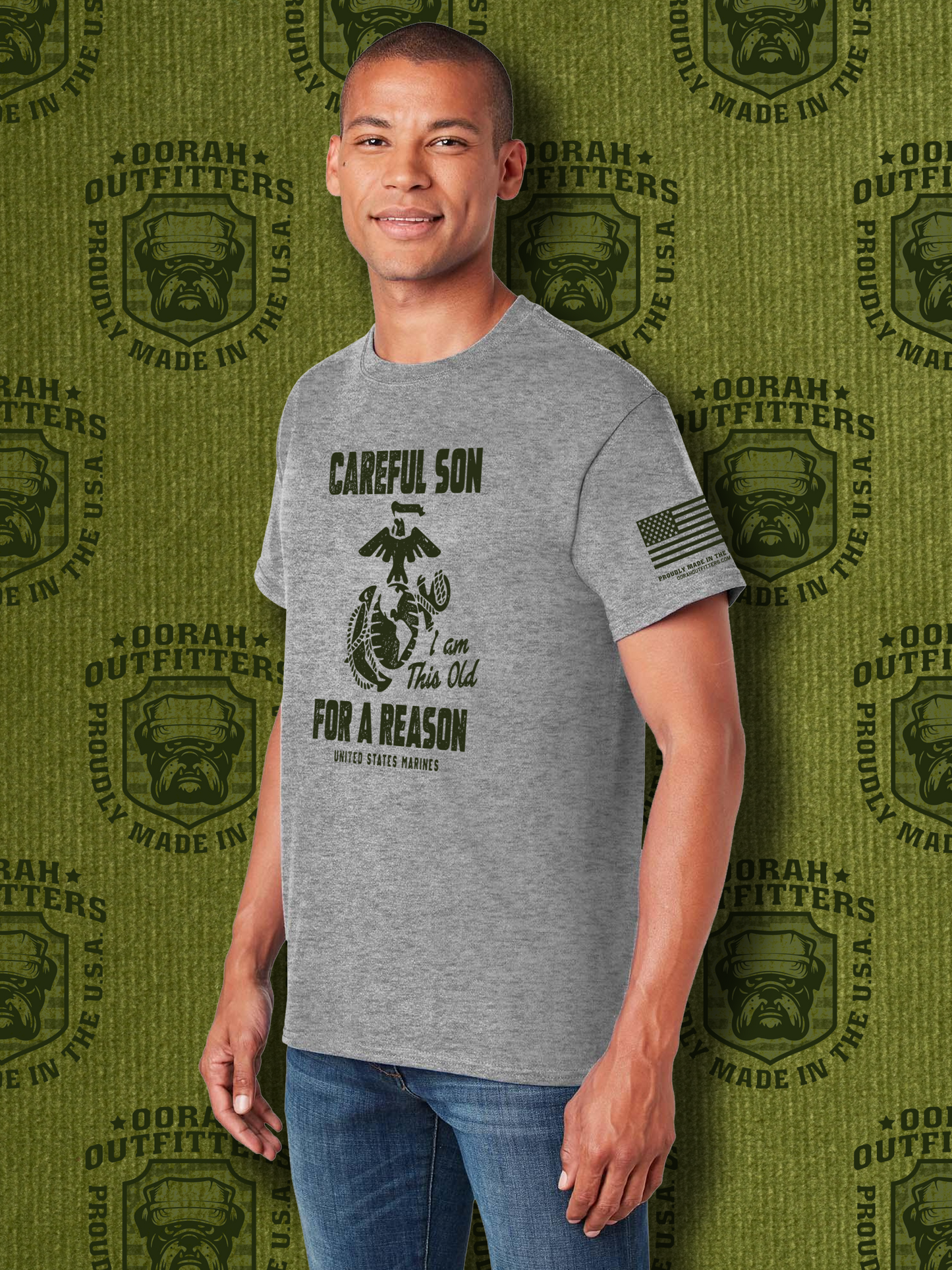 Oorah Outfitters USMC Careful Son Softstyle® T-Shirt