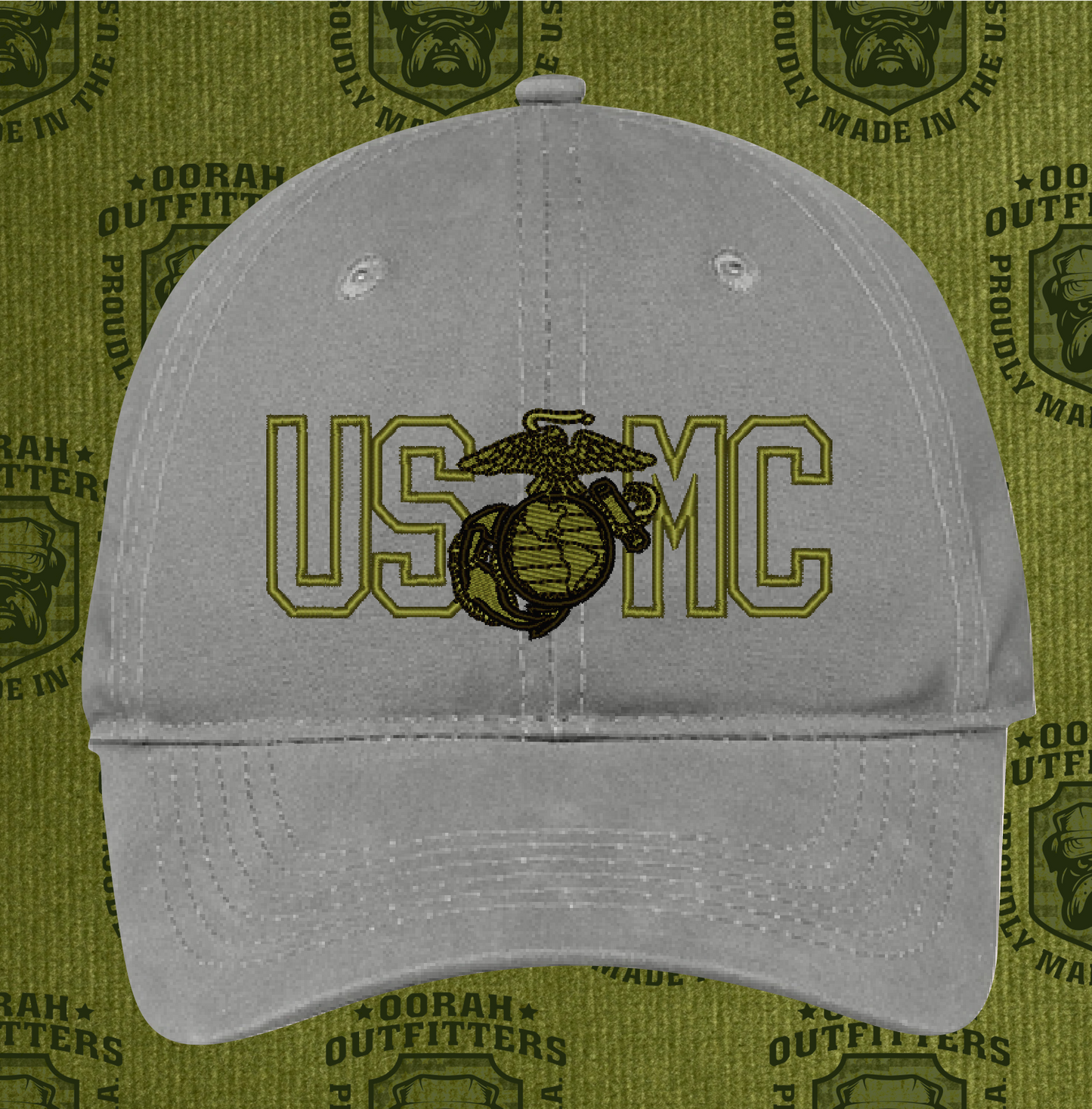 Oorah Outfitters USMC Dad Soft Brushed Canvas Cap