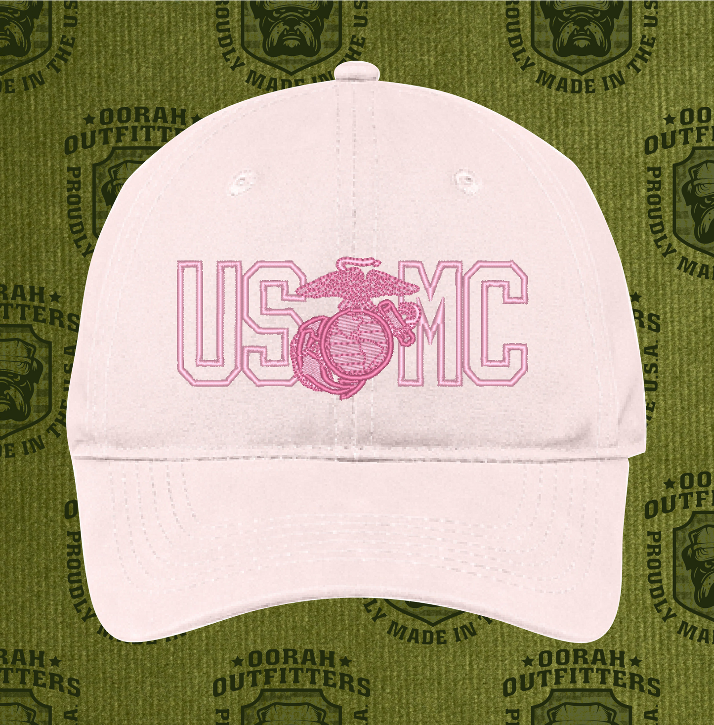 Oorah Outfitters USMC Dad Soft Brushed Canvas Cap