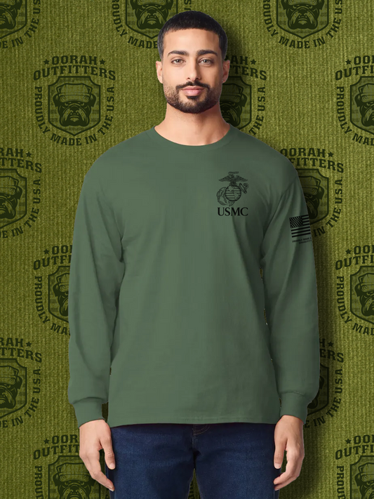 Oorah Outfitters USMC Classic Softstyle® Long Sleeve T-Shirt