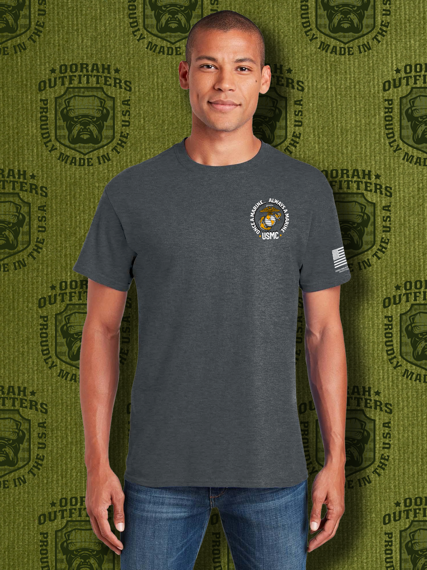 Oorah Outfitters Once a Marine Softstyle® T-Shirt