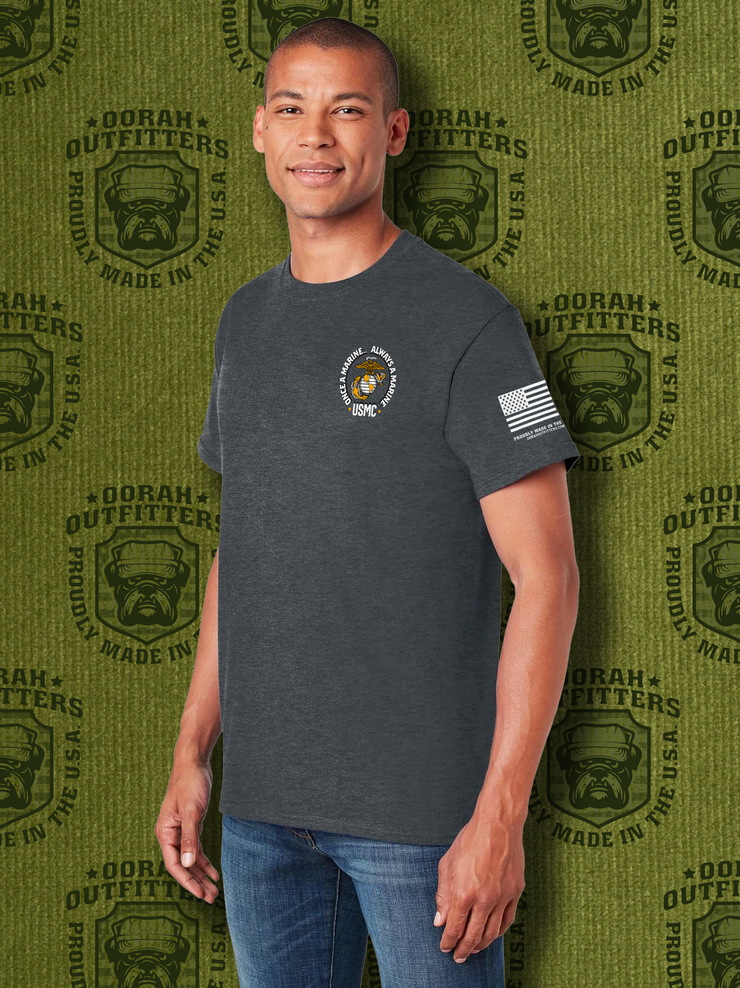 Oorah Outfitters Once a Marine Softstyle® T-Shirt