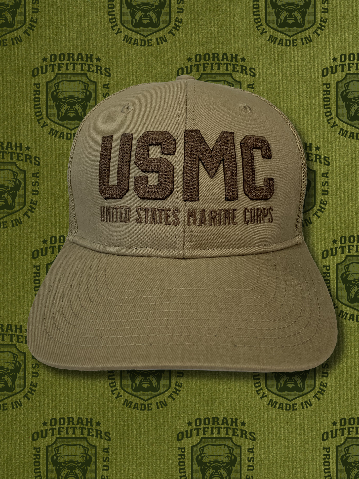 Oorah Outfitters USMC Snapback Trucker Cap