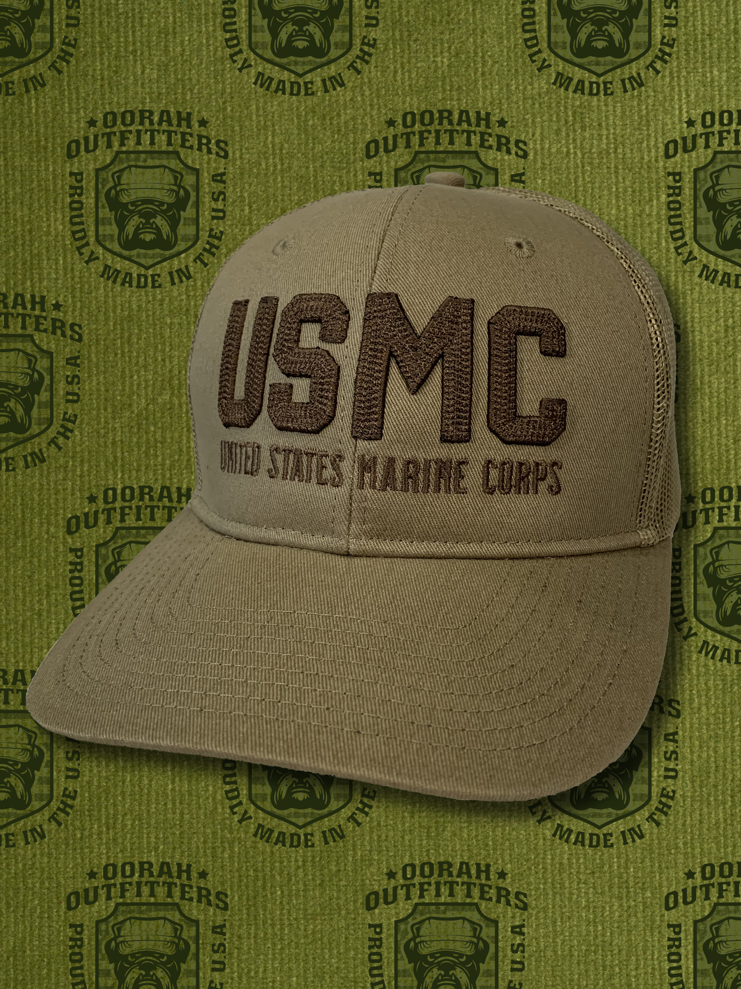 Oorah Outfitters USMC Snapback Trucker Cap
