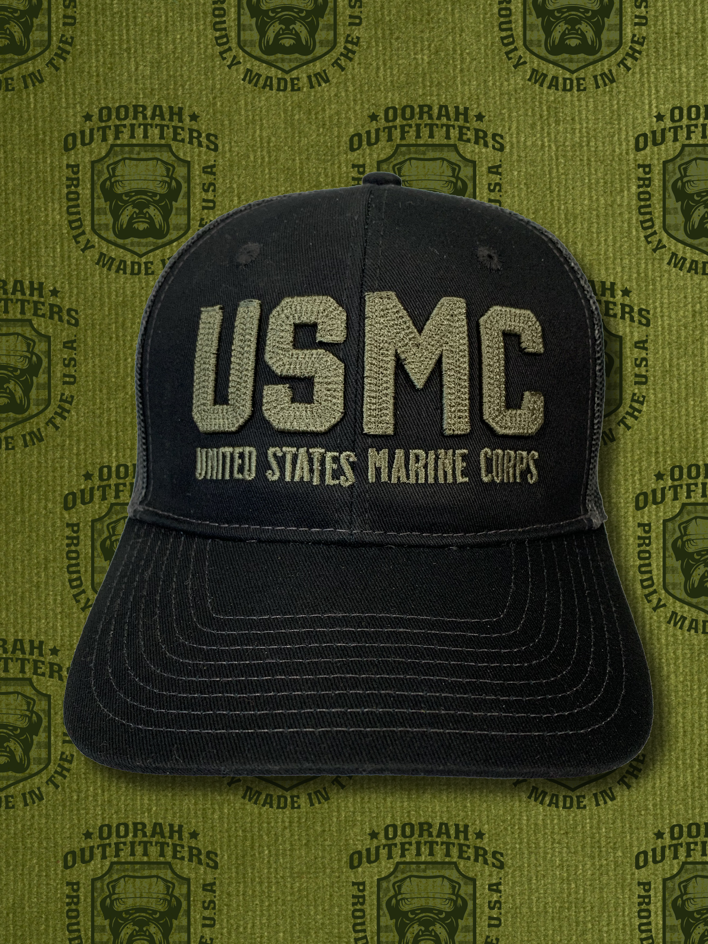Oorah Outfitters USMC Snapback Trucker Cap