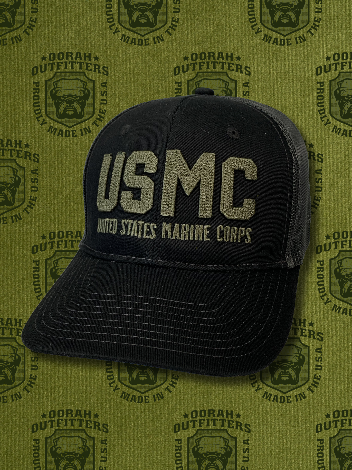 Oorah Outfitters USMC Snapback Trucker Cap
