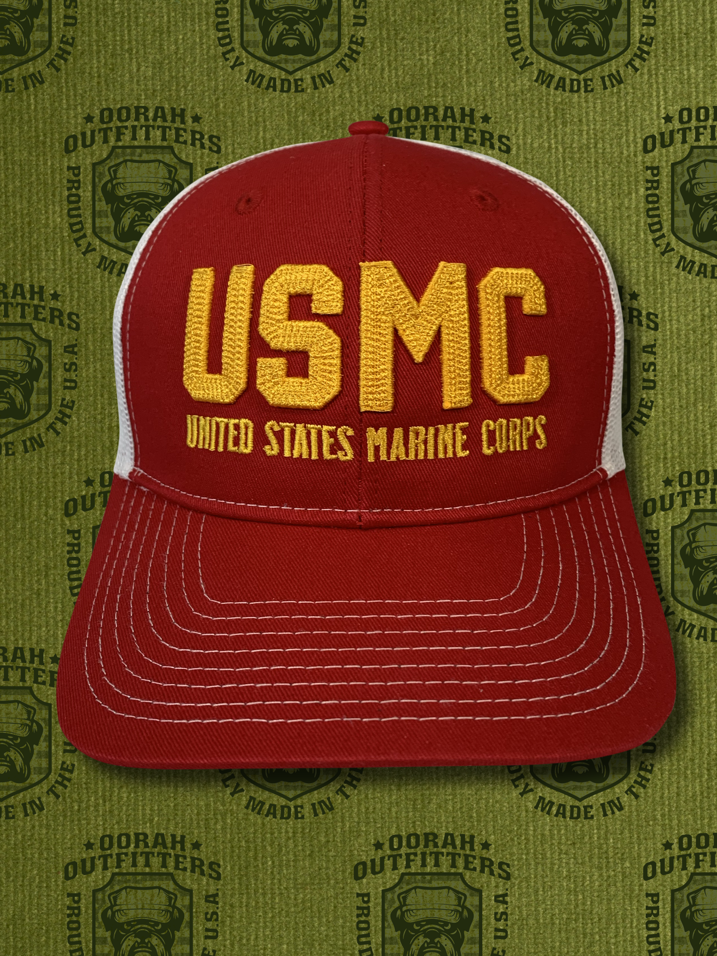 Oorah Outfitters USMC Snapback Trucker Cap