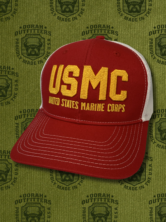 Oorah Outfitters USMC Snapback Trucker Cap