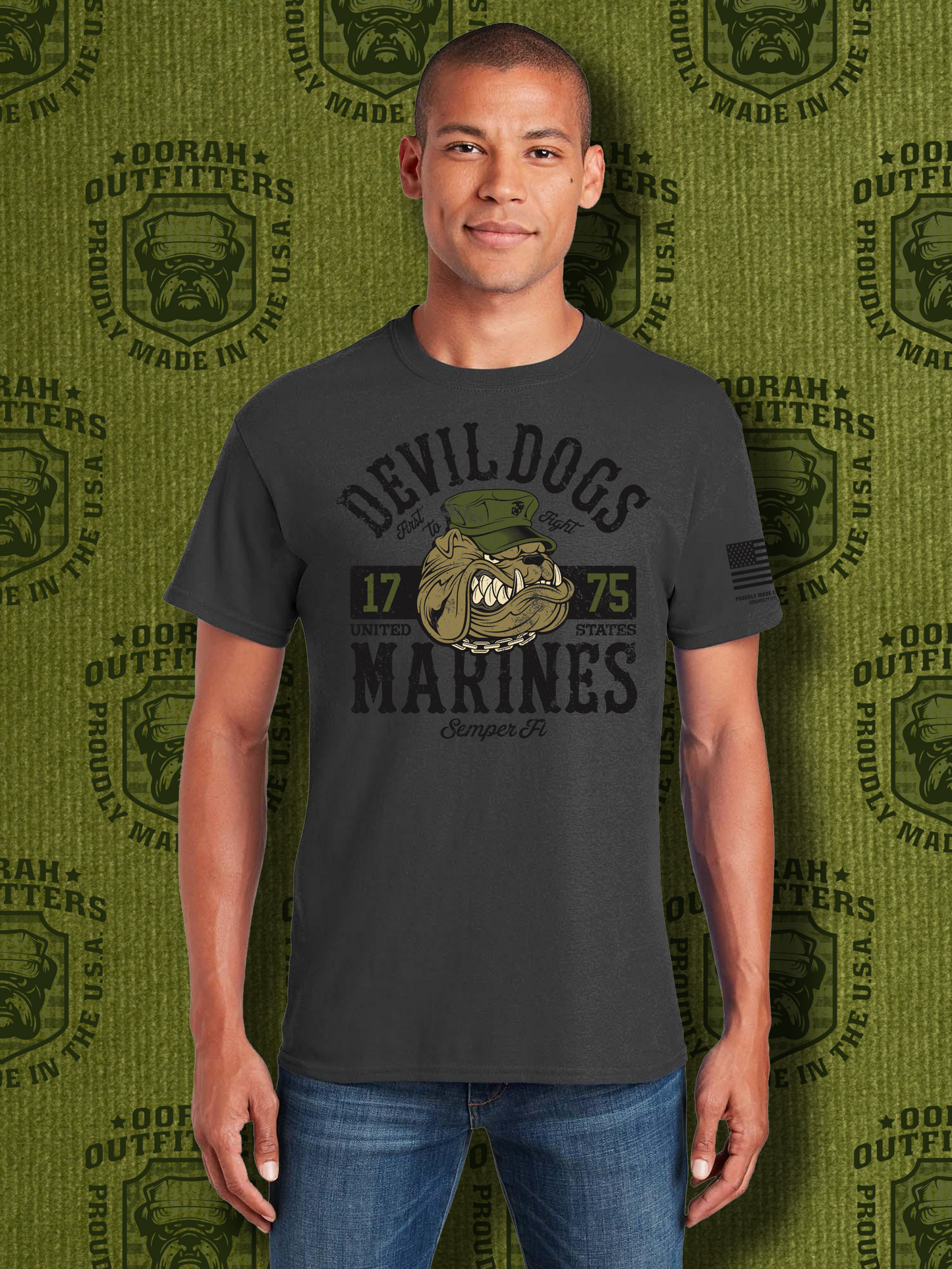 Oorah Outfitters Varsity Devil Dogs Softstyle® T-Shirt