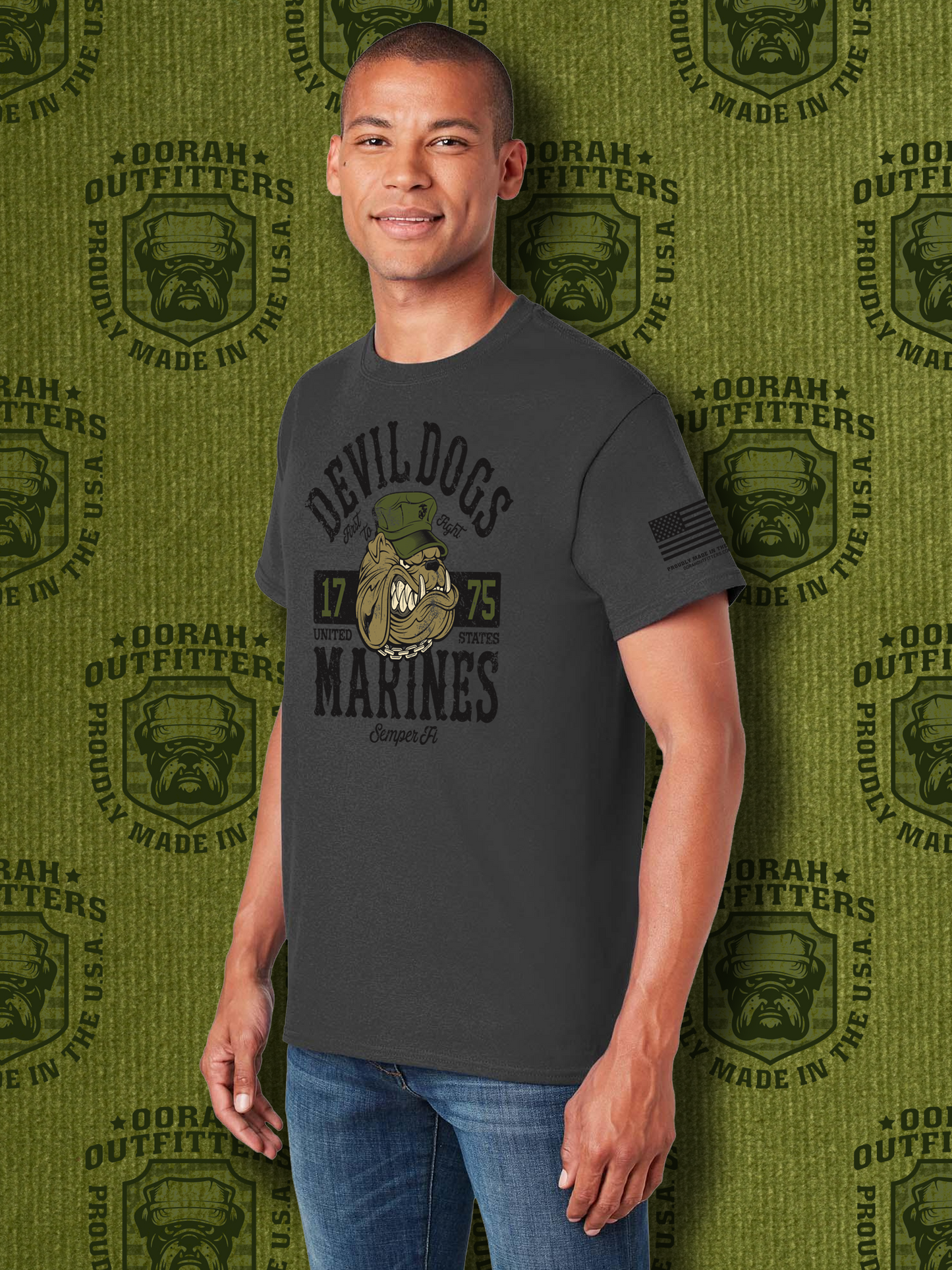 Oorah Outfitters Varsity Devil Dogs Softstyle® T-Shirt