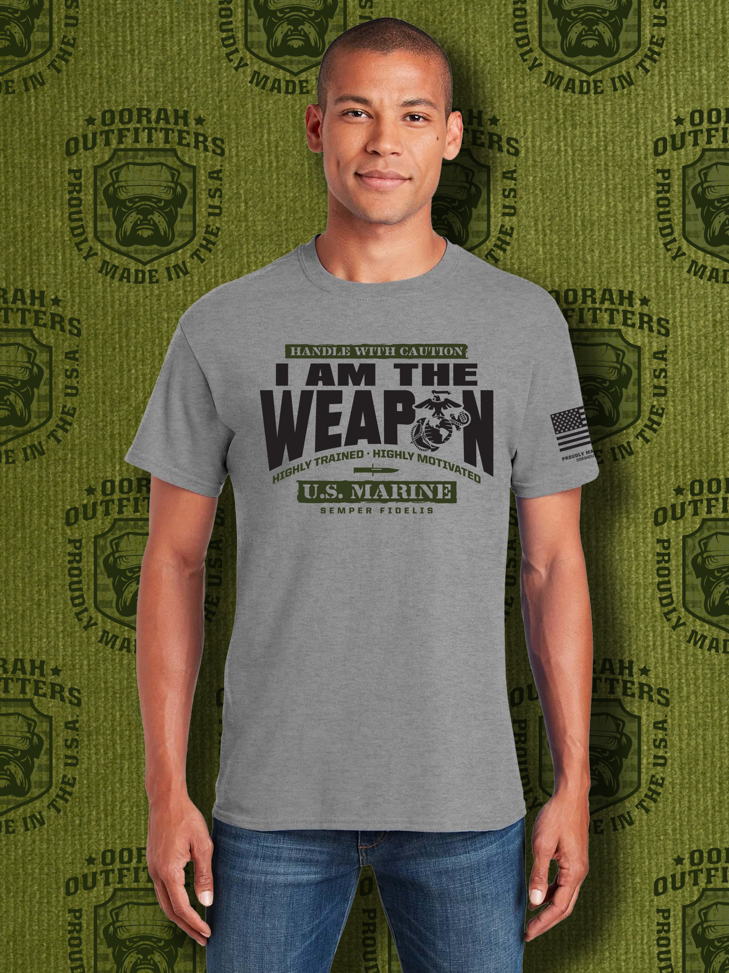 Oorah Outfitters I AM the Weapon Softstyle® T-Shirt